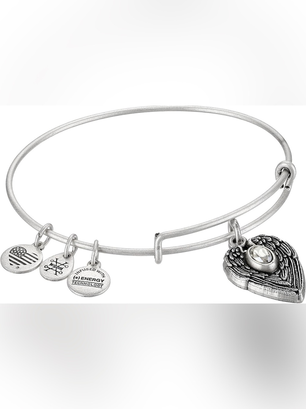 Alex and Ani Guardian Angel Crystal Charm Bangle